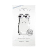 NuFACE Anniversary Complete Facial Toning Kit , Trinity Facial Device & ELE and TWR Attachments , Handheld Device to Lift Contour Tone Skin & Reduce Look of Wrinkles , FDA-Cleared At-Home System