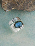 YoTreasure Labradorite 925 Sterling Silver Rings Jewelry