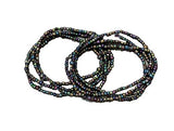 Althrorry Waist Beads Body Jewelry, Colorful Belly Beads, Bead Jewelry, Belly Chains, Waist Chain (2 Piece) (No.8)