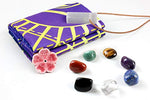 vuUUuv Private Zen Garden Set of Wooden Yoga Meditation with Chakra Stone, Meditation Yoga Accessories, and Incense Pad,It is Suitable for Home or Meditation (9.8in9.8in, Multicolour)