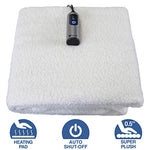 EARTHLITE Massage Table Warmer & Fleece Pad (2 in 1) - 3 Heat Settings, Cozy 0.5" Fleece - Updated Controller (30 x 72)