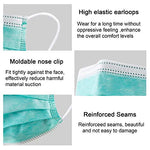 50PCS Disposable Face Mask for Women,Fashion Flowers Printed Dust Masks ,Fancy Cute Breathable Face Masks ,Safety Facial Mouth Covers
