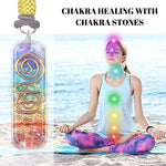 Orgone Chakra Healing Pendant with Adjustable Cord – 7 Chakra Stones Necklace for EMF Protection and Spiritual Healing