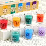 Chakra & Luck 7 Scented Premium Votive Candles