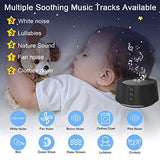 Letsfit White Noise Machine with Adjustable Baby Night Light for Sleeping, 14 High Fidelity Sleep Machine Soundtracks, Timer and Memory Feature, Sound Machine for Baby, Adults, Home and Office