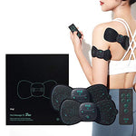 Klug Mini Massager S Duo : Wireless & Portable EMS Massager for Back, Shoulder, Neck Stiffness and Fatigue Relief with 5 Massage Modes & 15 Intensity Levels