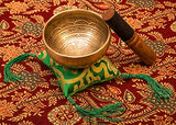 Tibetan Singing Bowl Set - Hand Crafted By YAK THERAPY - Chakra Healing, Anxiety & Stress Relief, Great for Meditation Healing Relaxation Therapy – Best Gift Product from Nepal,
