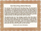 Gem Stone King 925 Sterling Silver White Zirconia CZ Hamsa Stud Earrings (1.20 Ct Round 10MM)